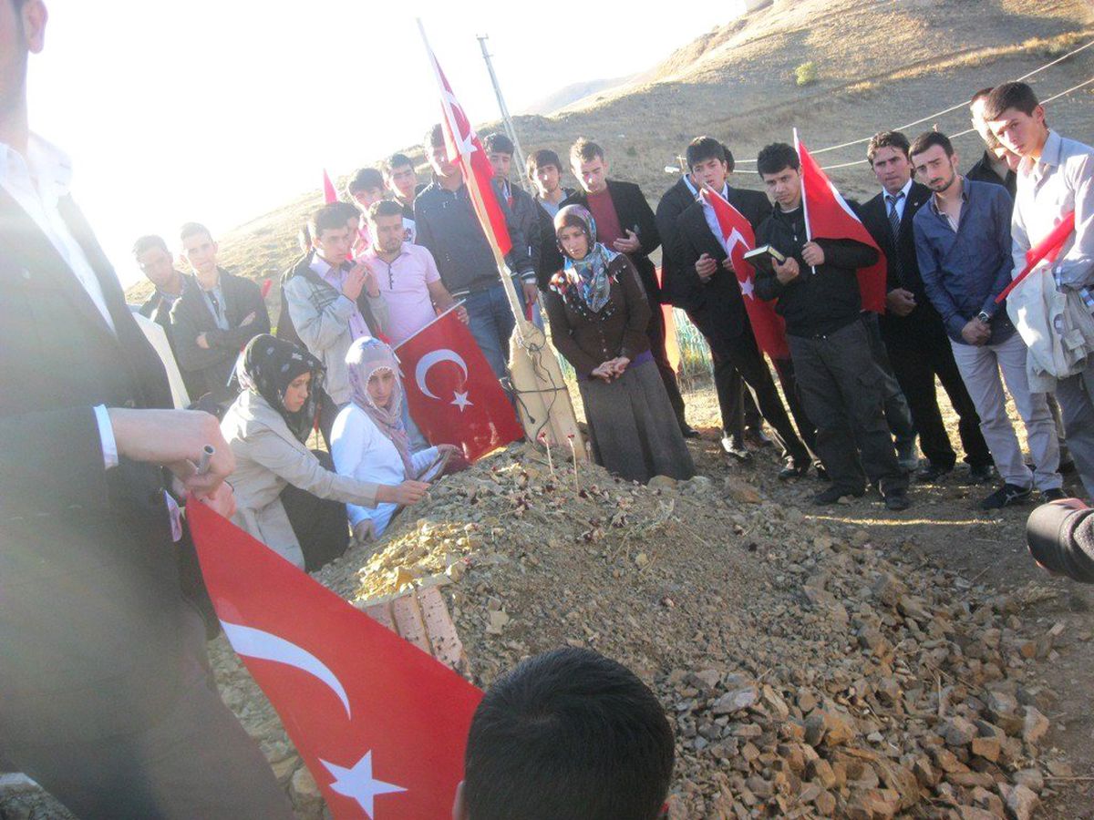 Bayburt Ülkü Ocakları Şehit Annesini Unutmadı