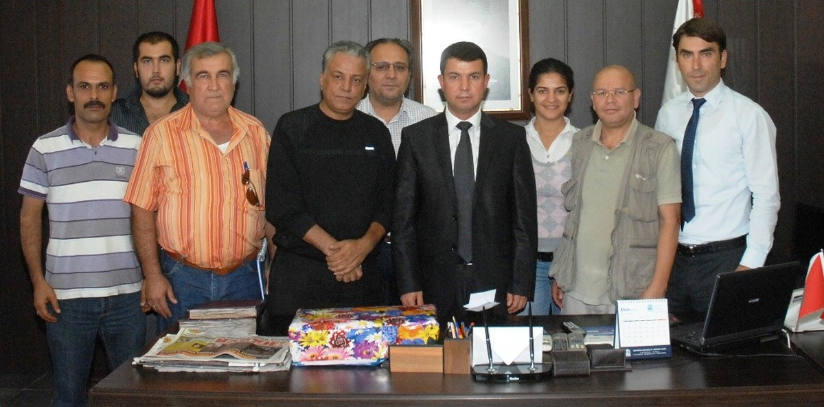 Cegamar\'dan Emniyet Müdürü Özcan\'a Ziyaret
