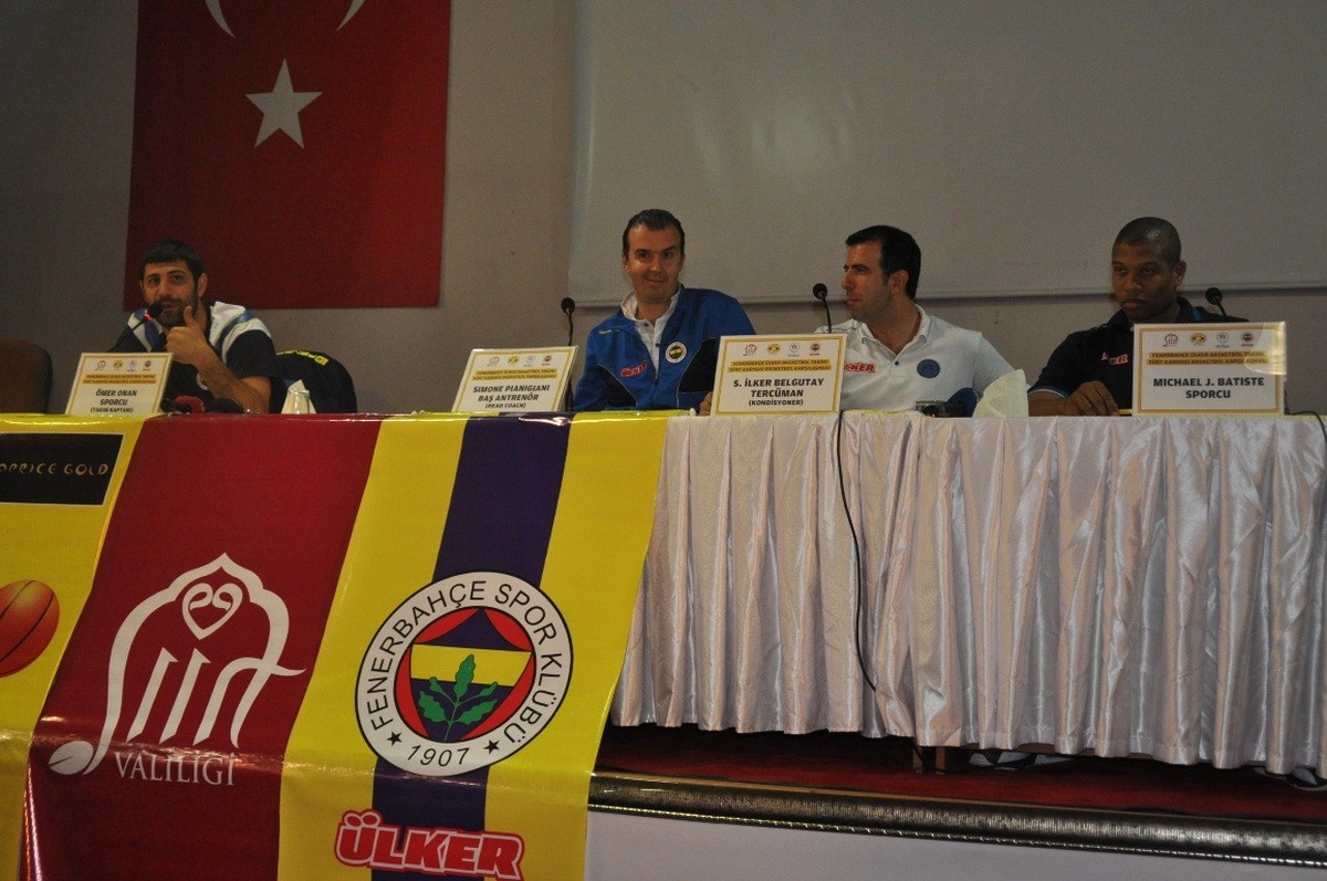 Fenerbahçe Ülker Basketbol Takımı Siirt\'te
