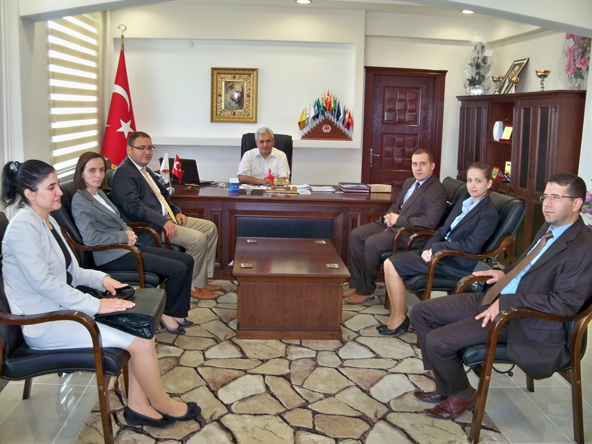Hakim ve Savcılardan Kaymakama Ziyaret