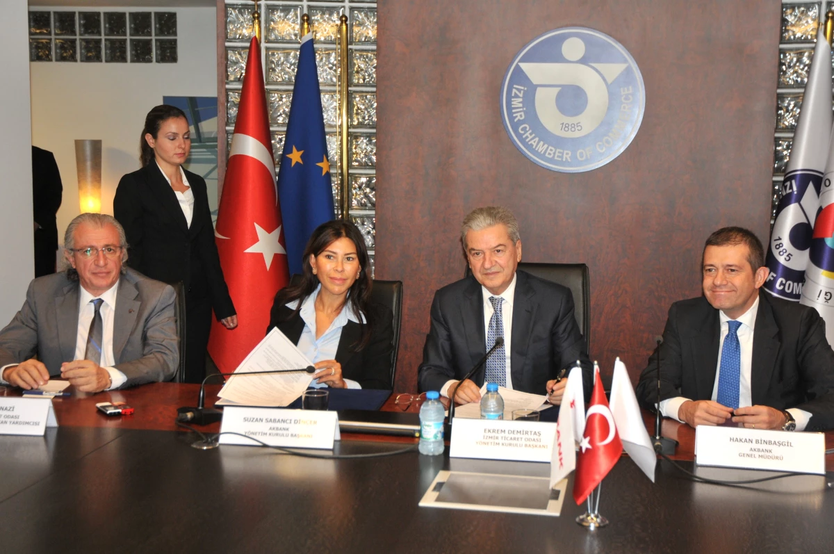 İzmir Ticaret Odası ve Akbank Arasında Kredi Protokolü İmzalandı