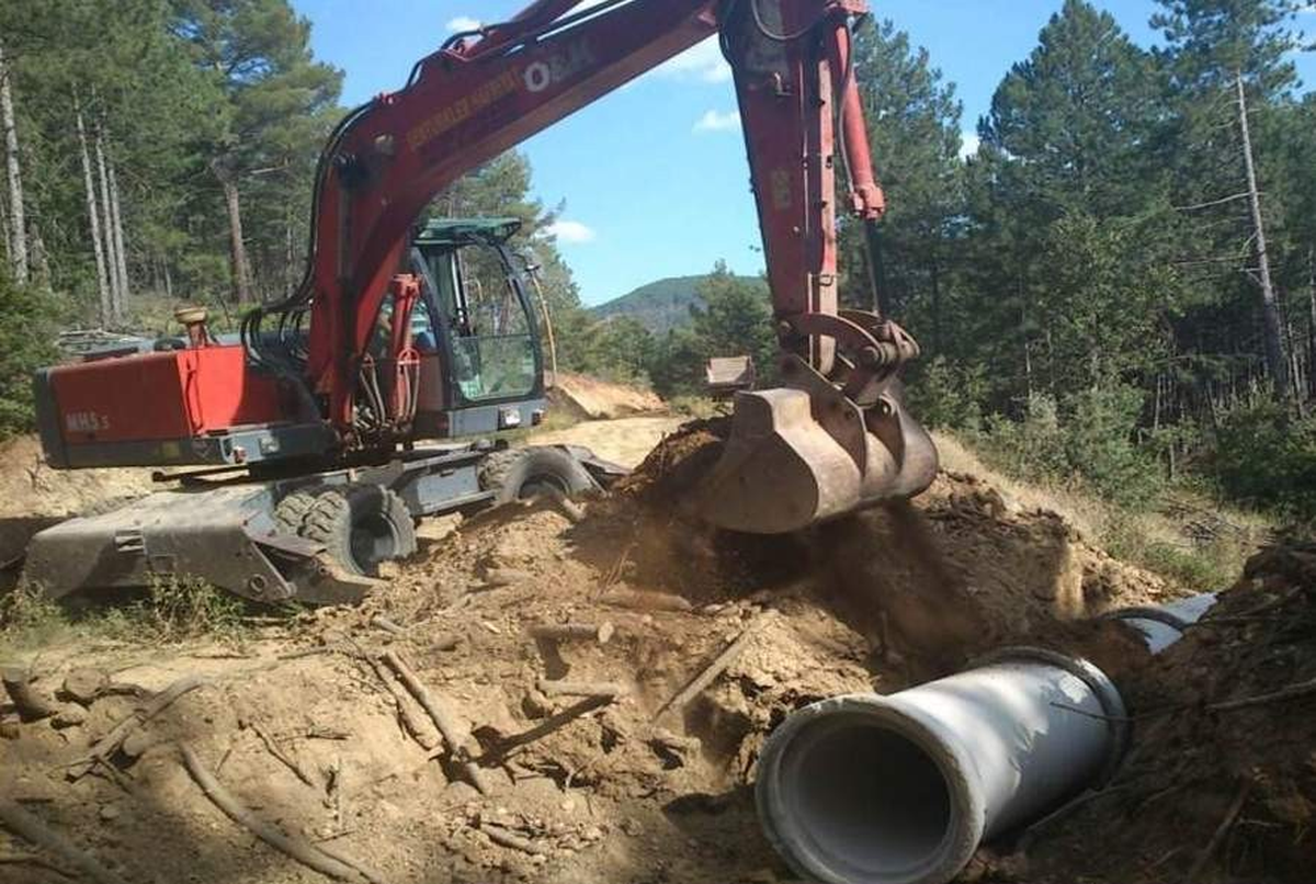 Kütahya\'da Orman Yolu Yapımına Hız Verildi