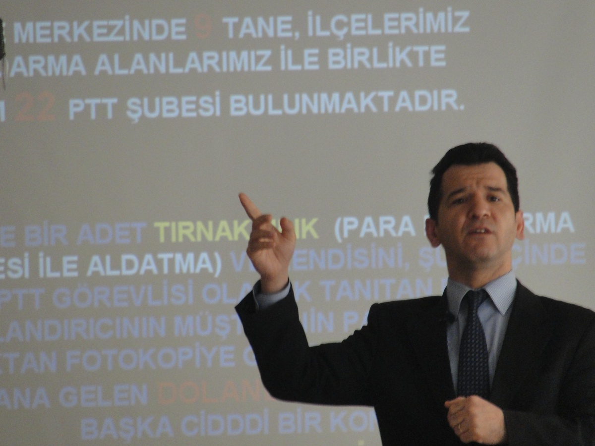PTT Çalışanlarına "Şube Soygunlarına Karşı Önlem" Eğitimi Verildi