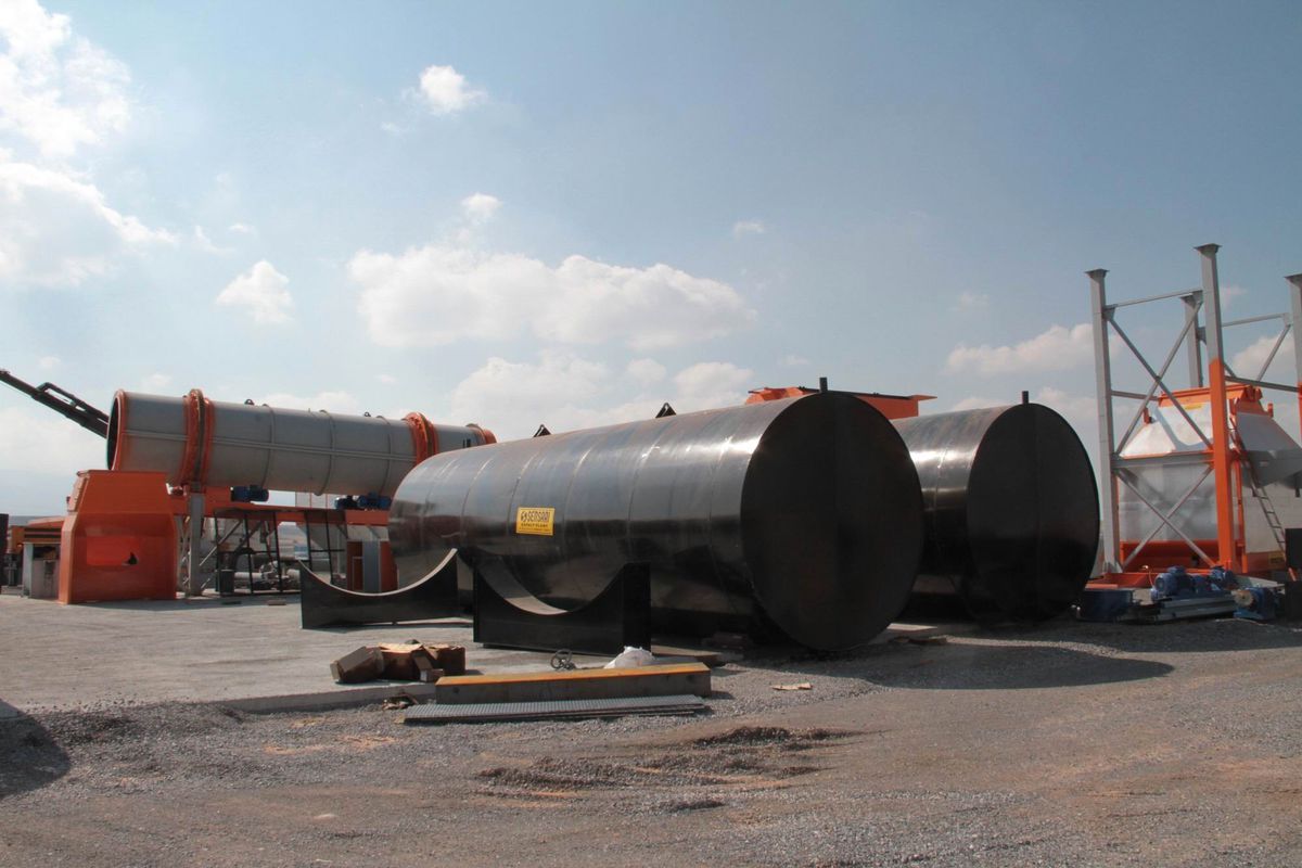 Talas\'a 1,5 Milyonluk Yeni Asfalt Planti