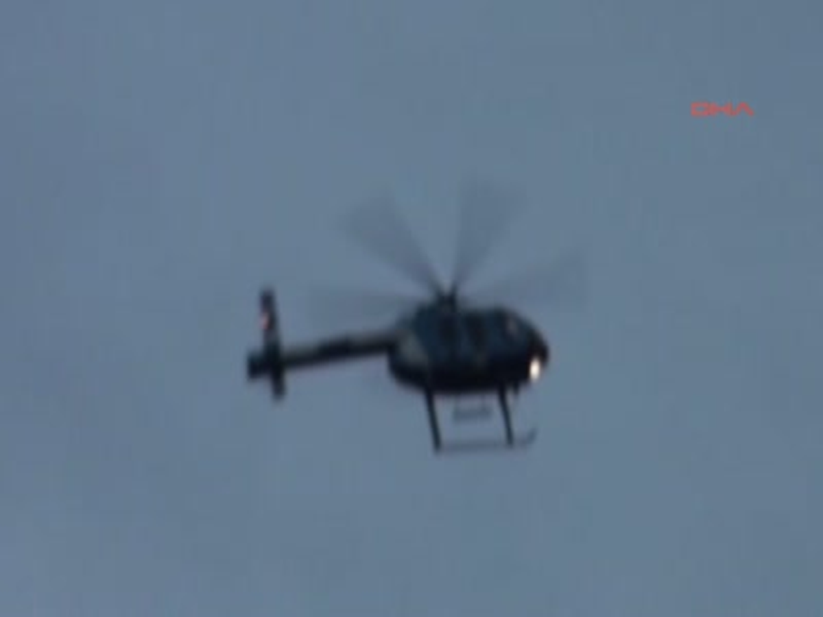 Zehir Tacirleri Helikopterli Takiple Yakalandı