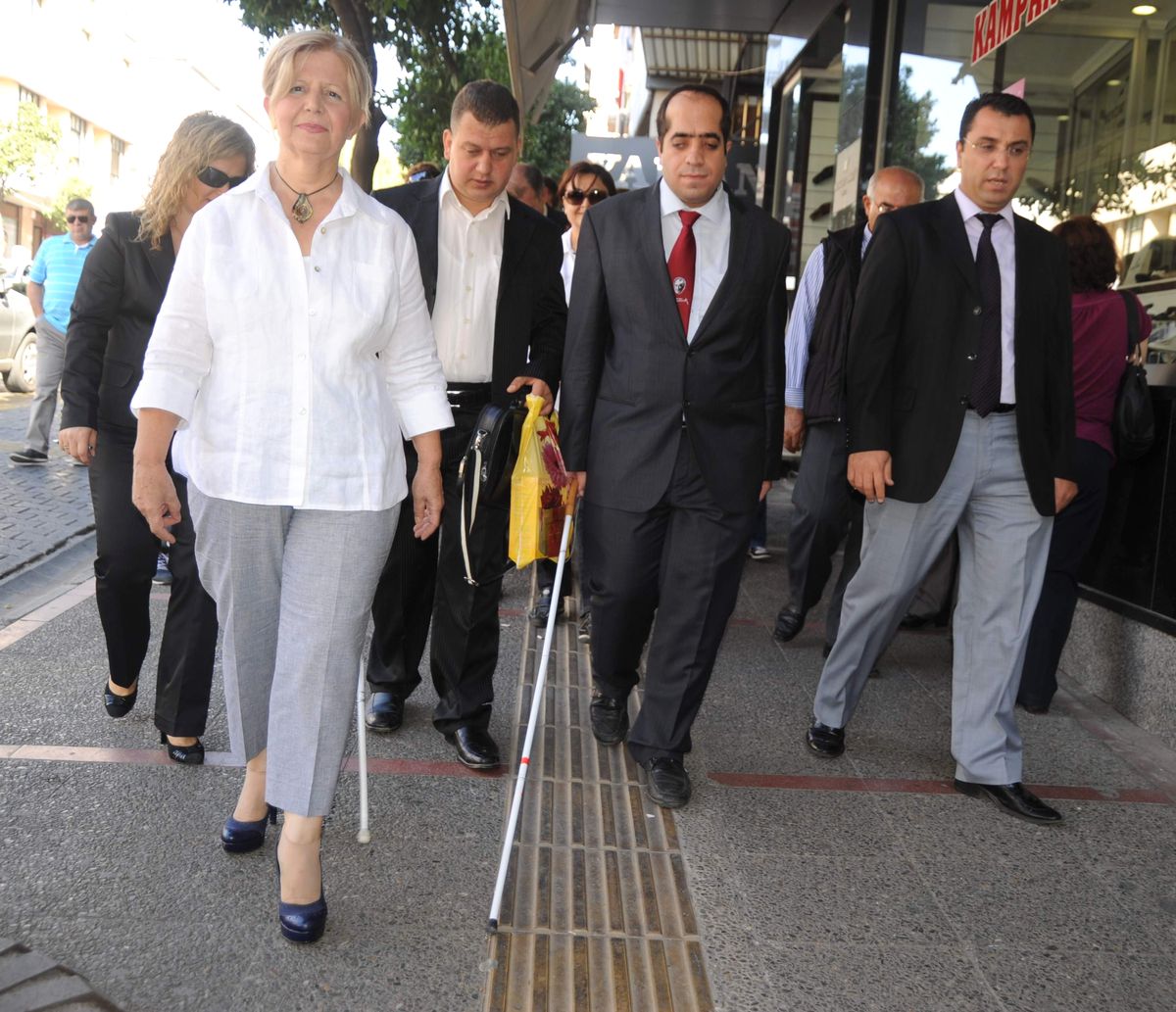 Aydın\'da Dünya Beyaz Baston Görme Engelliler Günü Etkinlikleri