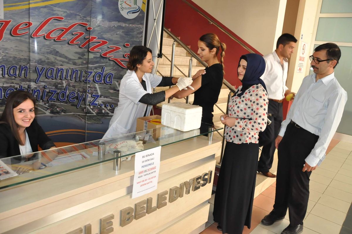 Başiskele\'de Ücretsiz Grip ve Tetanos Aşısı