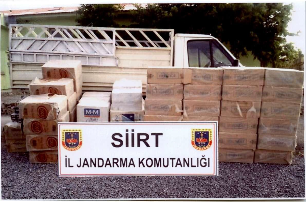 Baykan\'da 73 Bin Paket Kaçak Sigara Ele Geçirildi