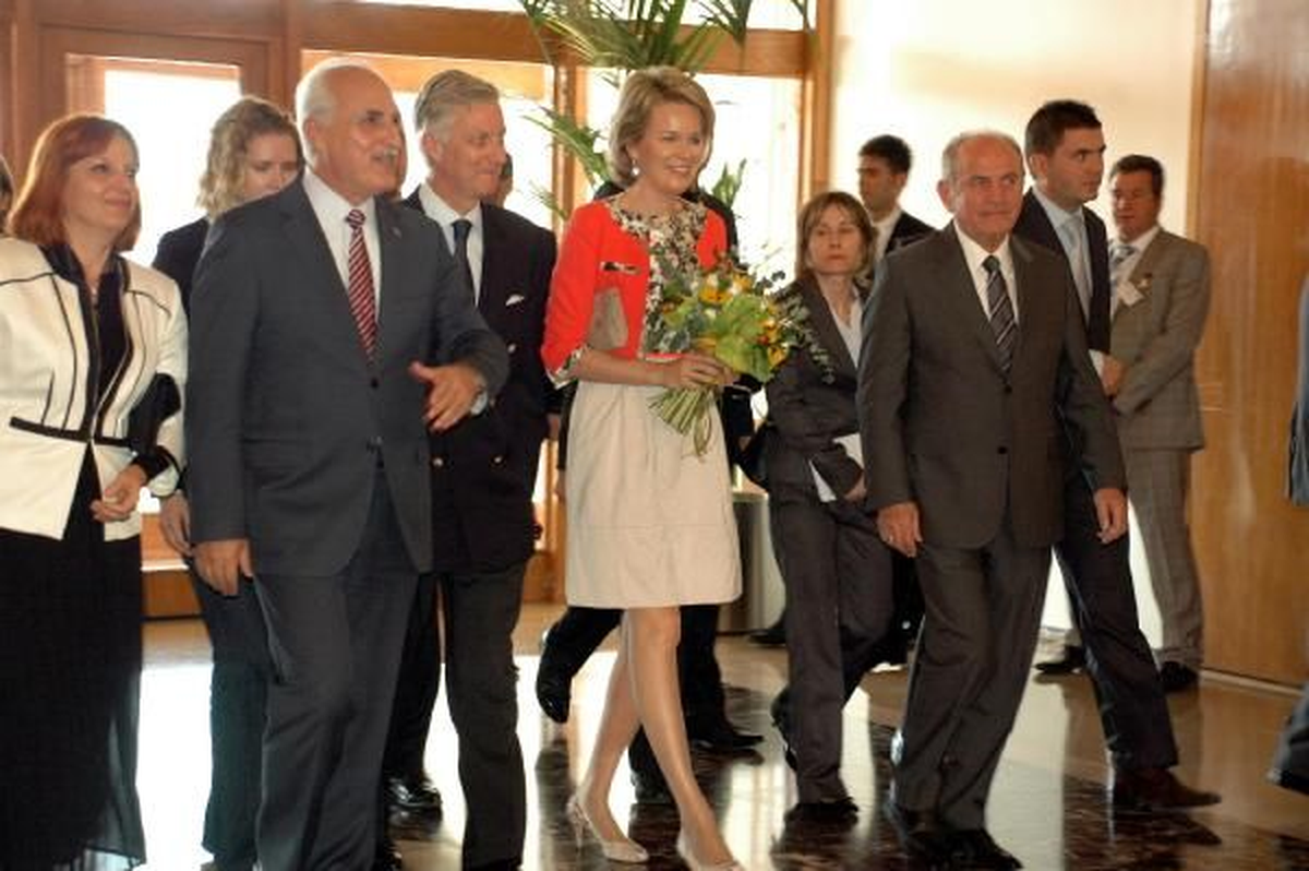 Belçika Veliaht Prensi Philippe ile Prenses Mathilde İstanbu\'da