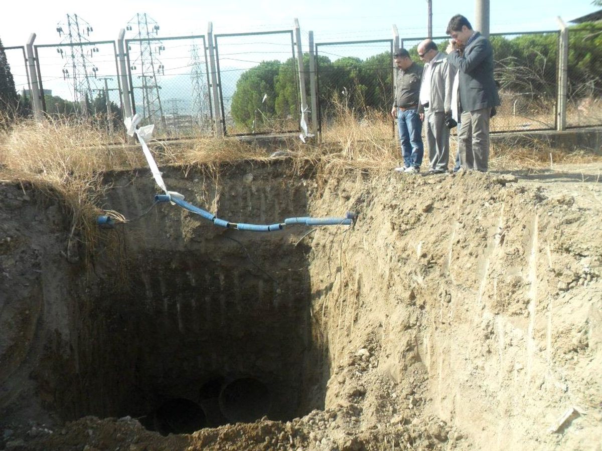 Dev Borular Demiryolu Altından Geçirildi