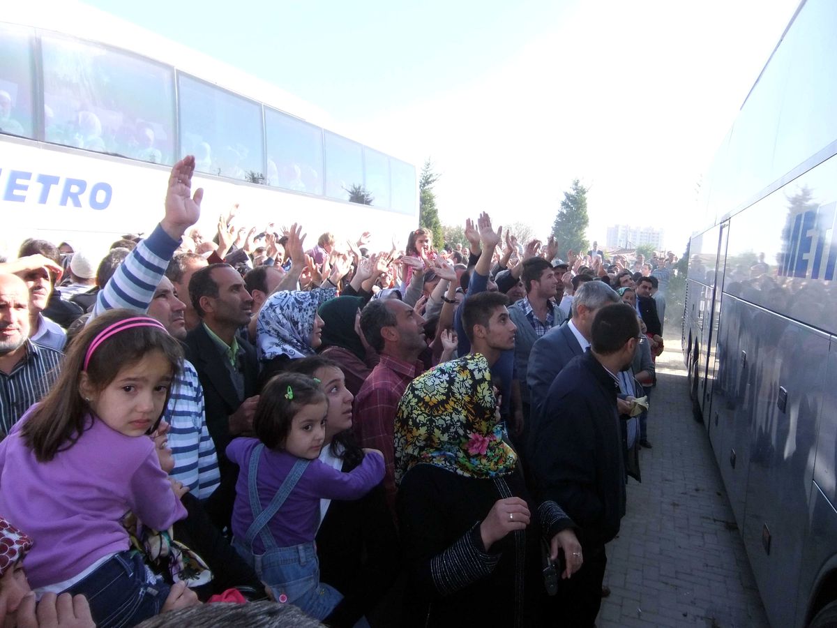 Konya\'da Son Hac Kafilesi Yola Çıktı