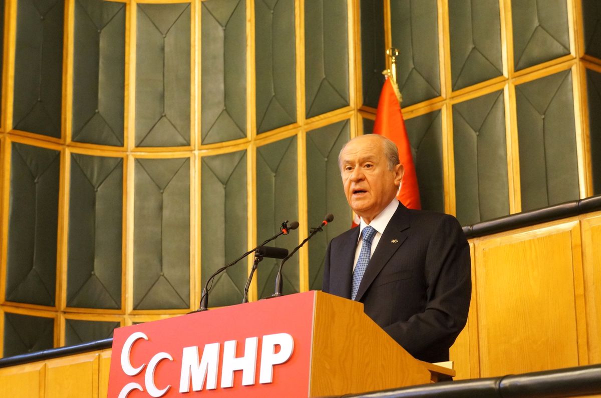 MHP Genel Başkanı Devlet Bahçeli, CHP\'nin, Rahatlıkla Çıkması Gereken Anayasa Değişikliği Metnini...