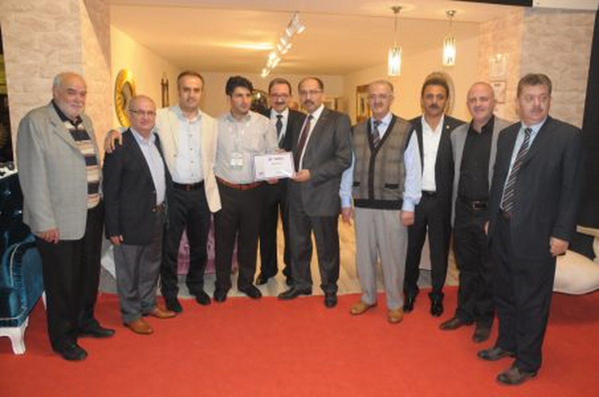 MODEF EXPO\'ya Katılanlara Sertifika