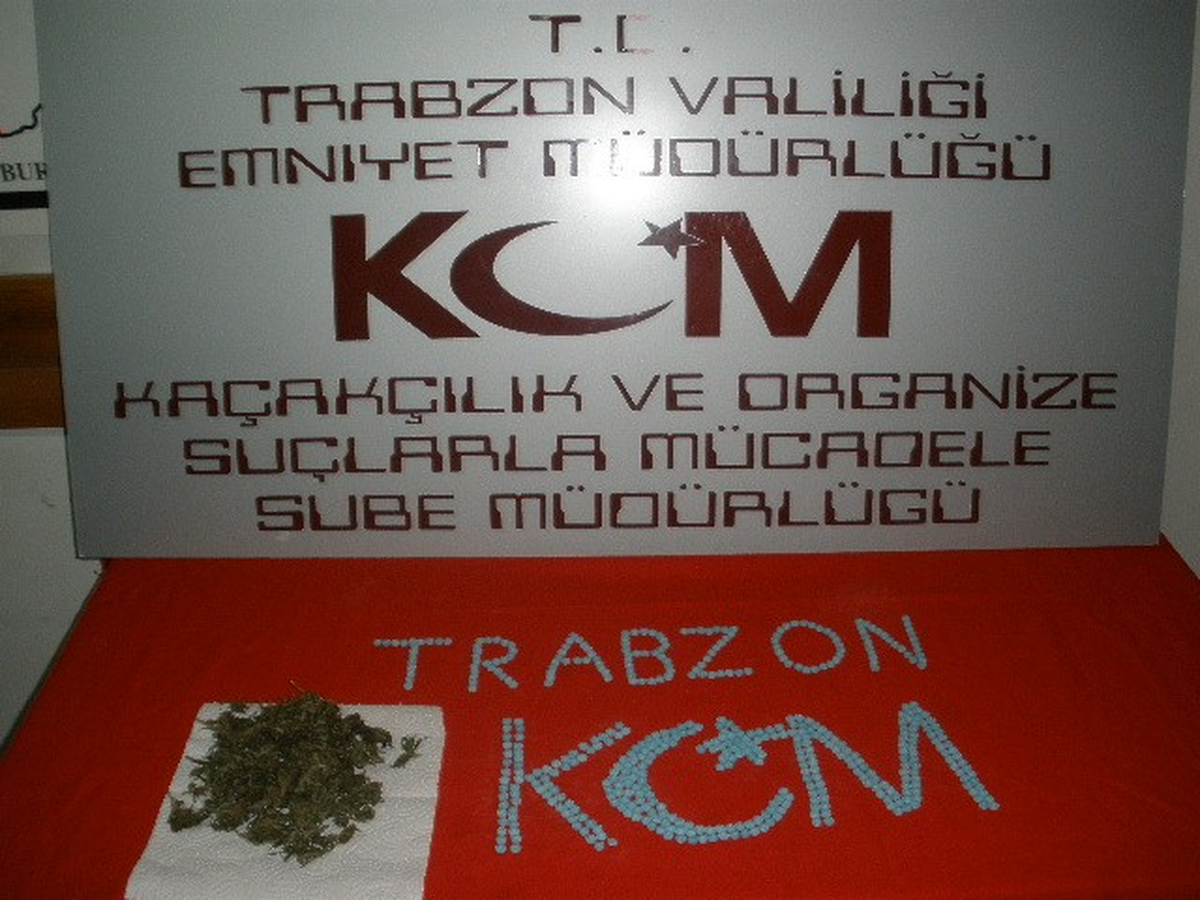 Trabzon\'da Extasy Operasyonu