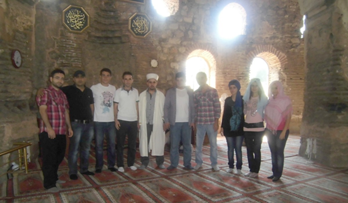 Ak Gençlik Ayasofya\'da