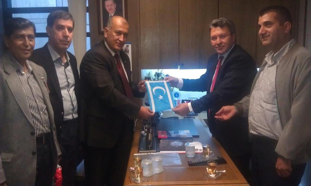 AK Parti Gümüşhane Milletvekili Üstün\'e Irak Türkmenlerinden Ziyaret