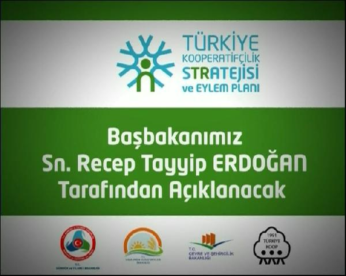 Başbakan Erdoğan Kooperatifçilik Eylem Planını Açıkladı