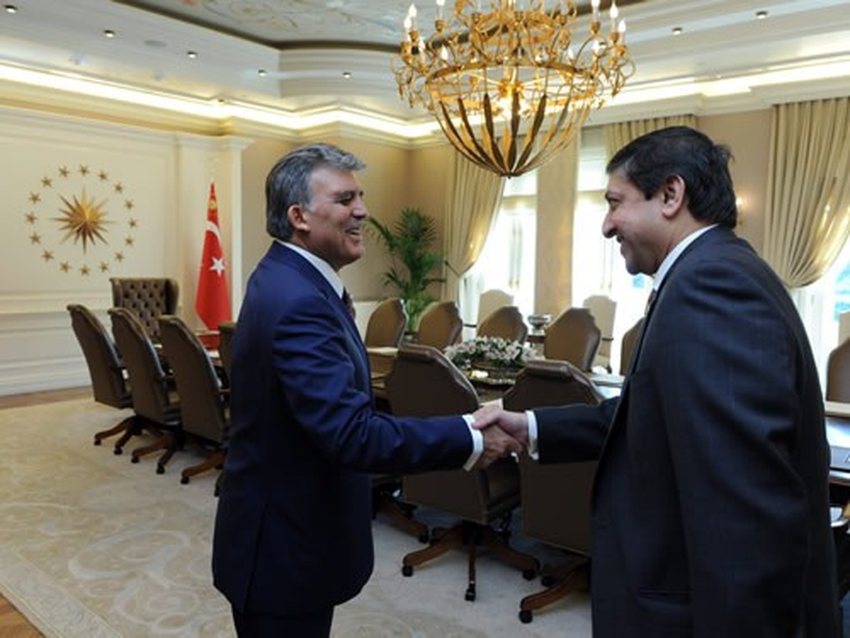 Cumhurbaşkanı Gül, Pakistan Devlet Bakanı Mandvivala\'yı Kabul Etti