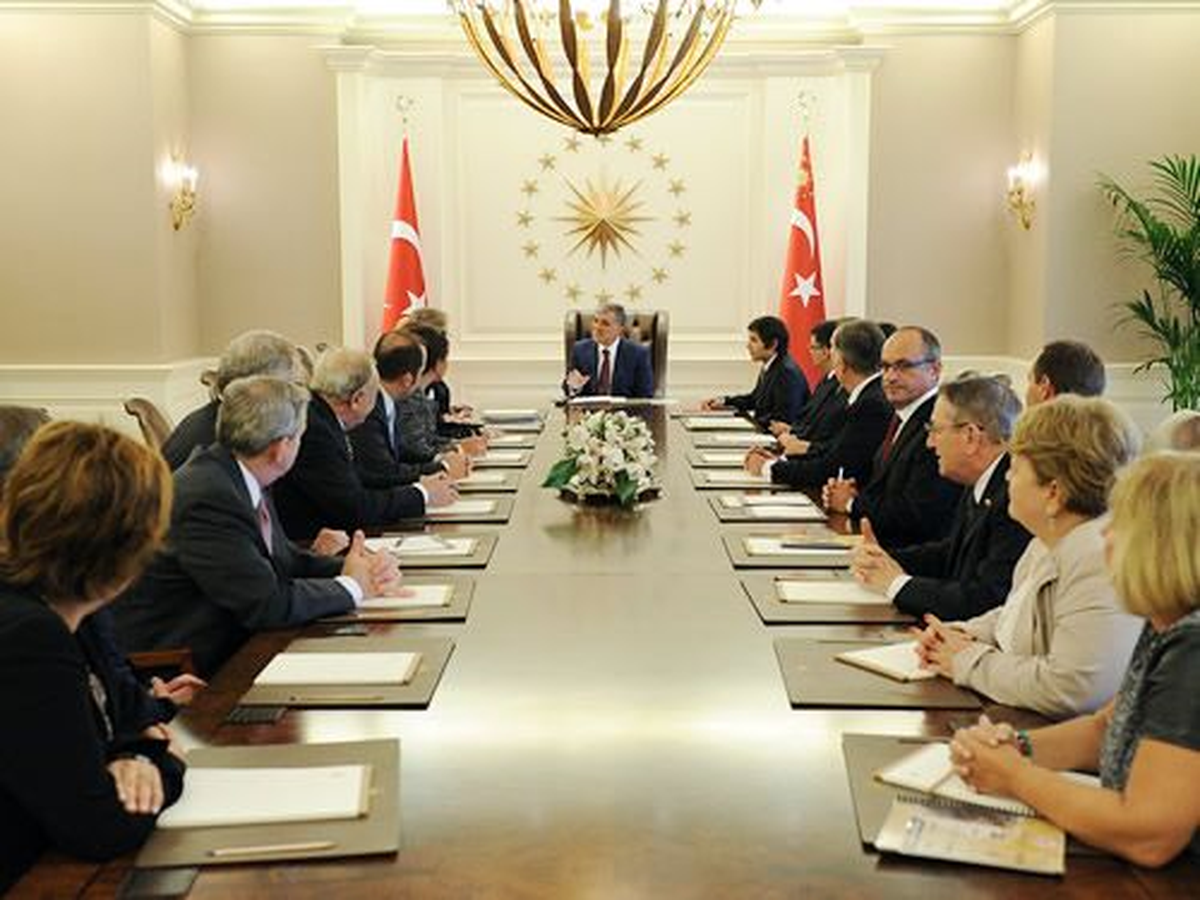 Cumhurbaşkanı Gül\'ün Kabulü
