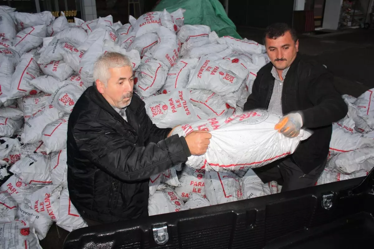 Görele'de Bu Yıl Bin Aileye Bin Kilogram Kömür Yardımı Yapılacak