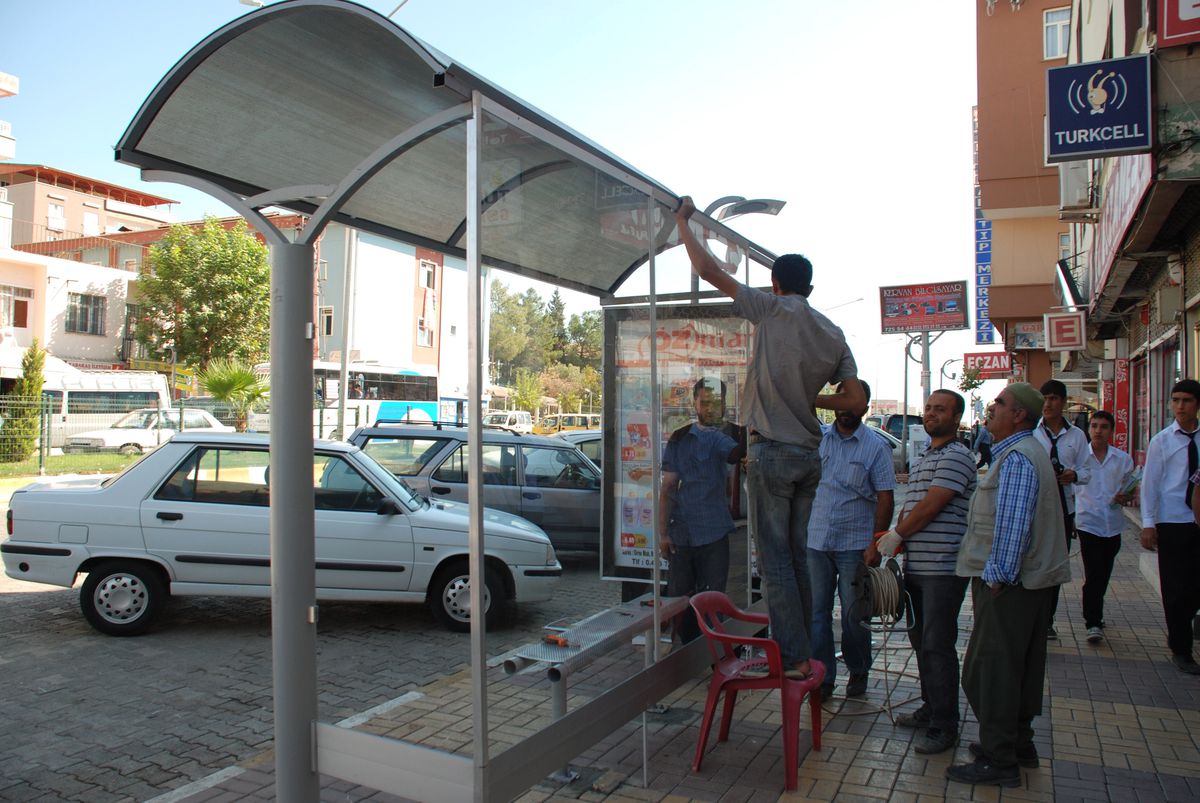 Kahta\'ya Yeni Duraklar Kuruldu
