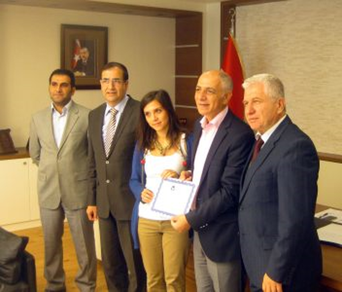 Kent Konseyi\'nden Başkan Akbaş\'a Ziyaret