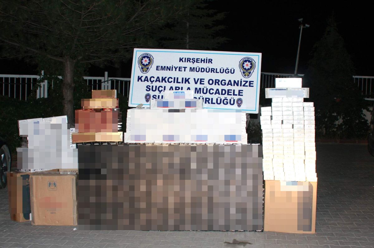 Kırşehir\'de Kaçak Sigaraya Geçit Yok