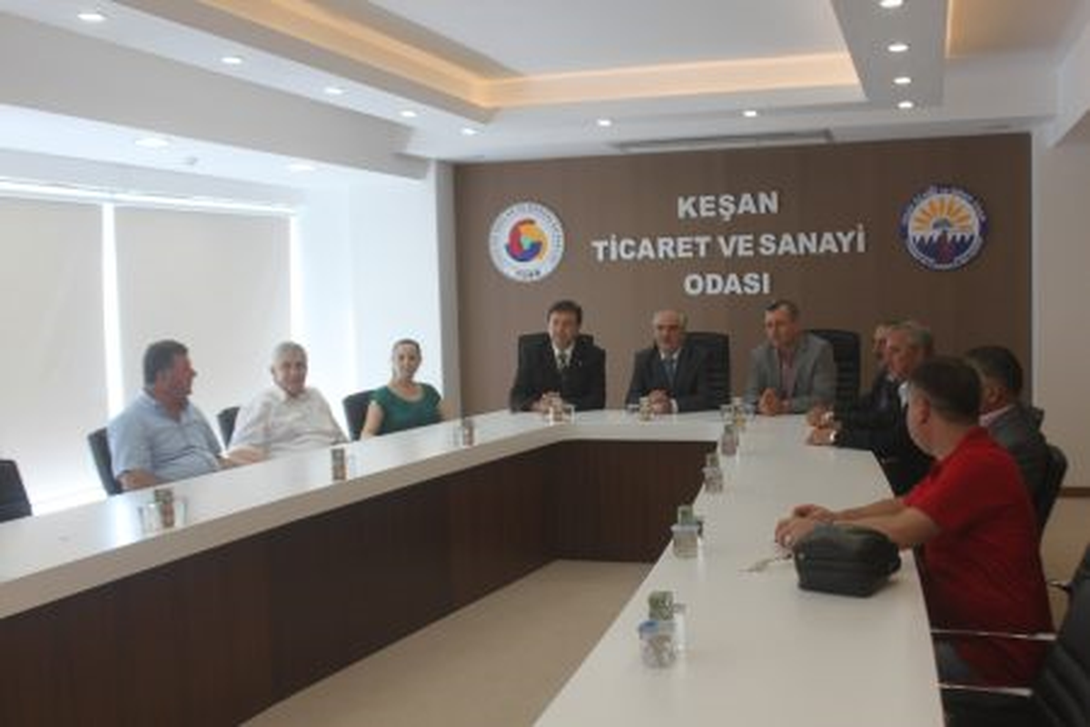 Mehmet Özcan, KTSO Binası\'nı Ziyaret Etti