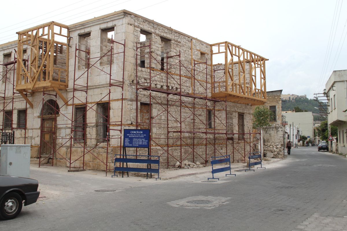 Tarihi Silifke Evi Restore Ediliyor