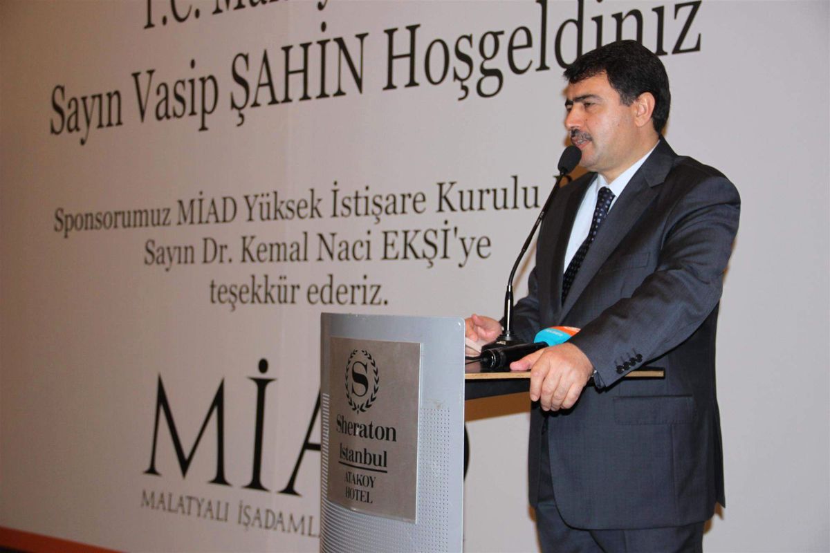 Vali Şahin, İstanbul\'daki İşadamlarıyla Buluştu