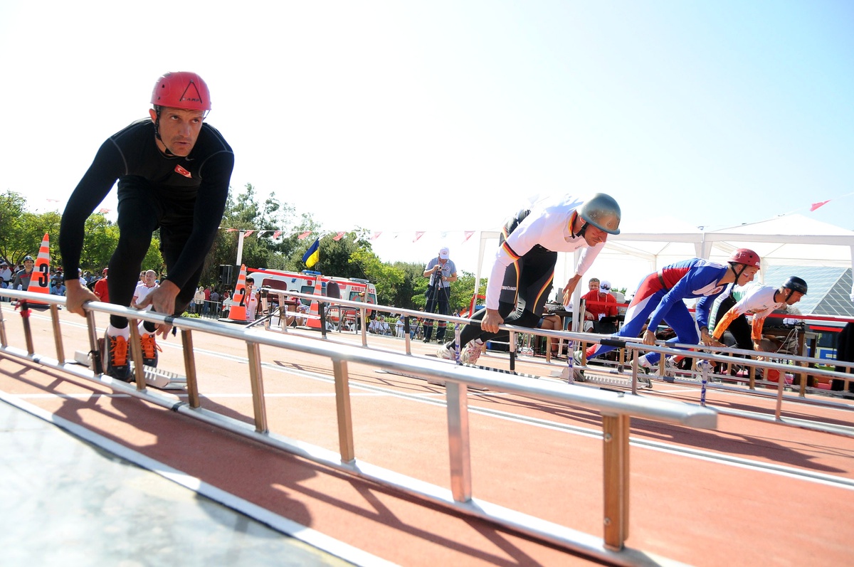 8. Dünya İtfaiye Sporları Dünya Şampiyonası Başladı