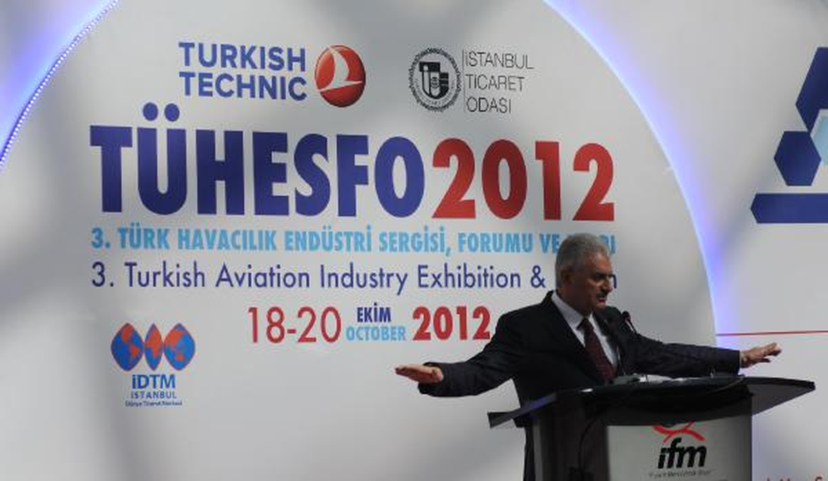 Bakan Yıldırım, Havacılık Endüstri Sergisi Fuarına Katıldı