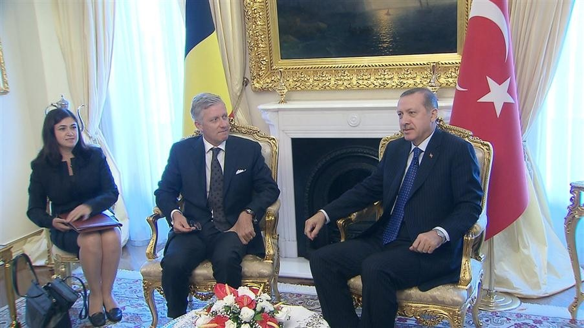 Başbakan Erdoğan, Belçika Veliaht Prensi Philippe ile Görüştü