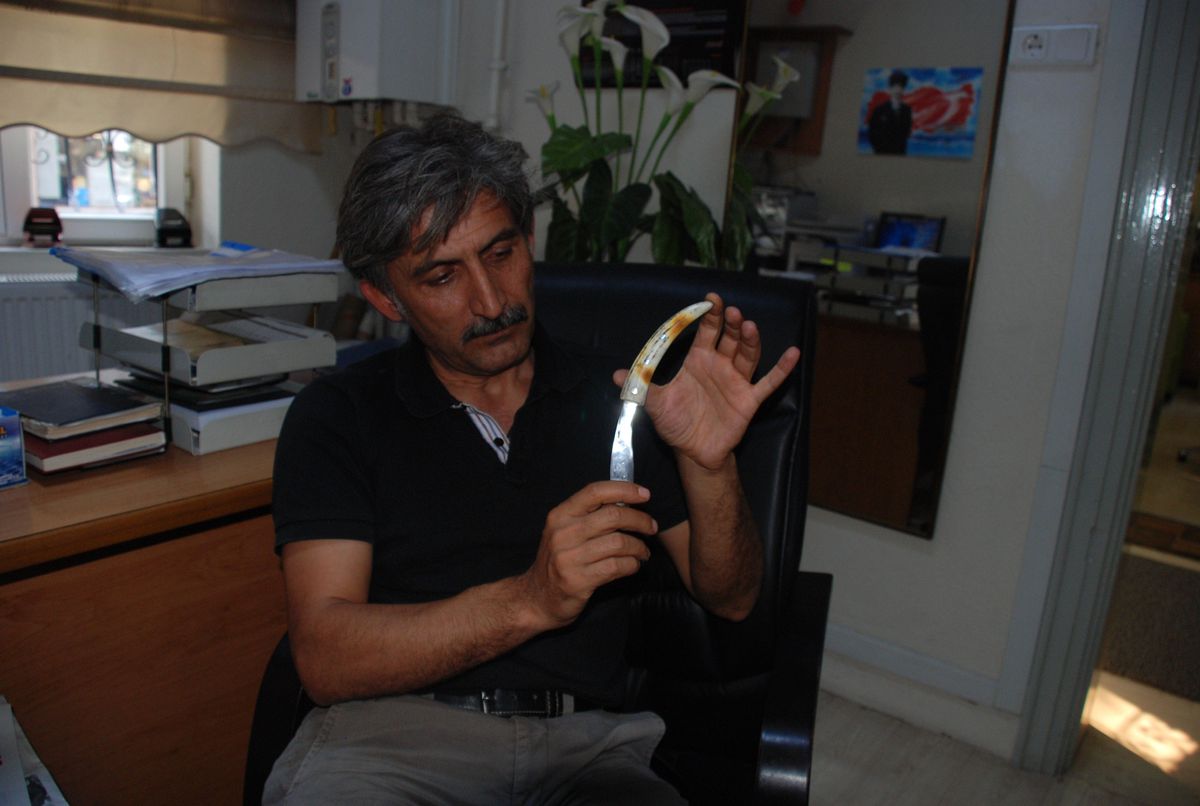 Biga Kaymakamından "Orhun" Bıçağı