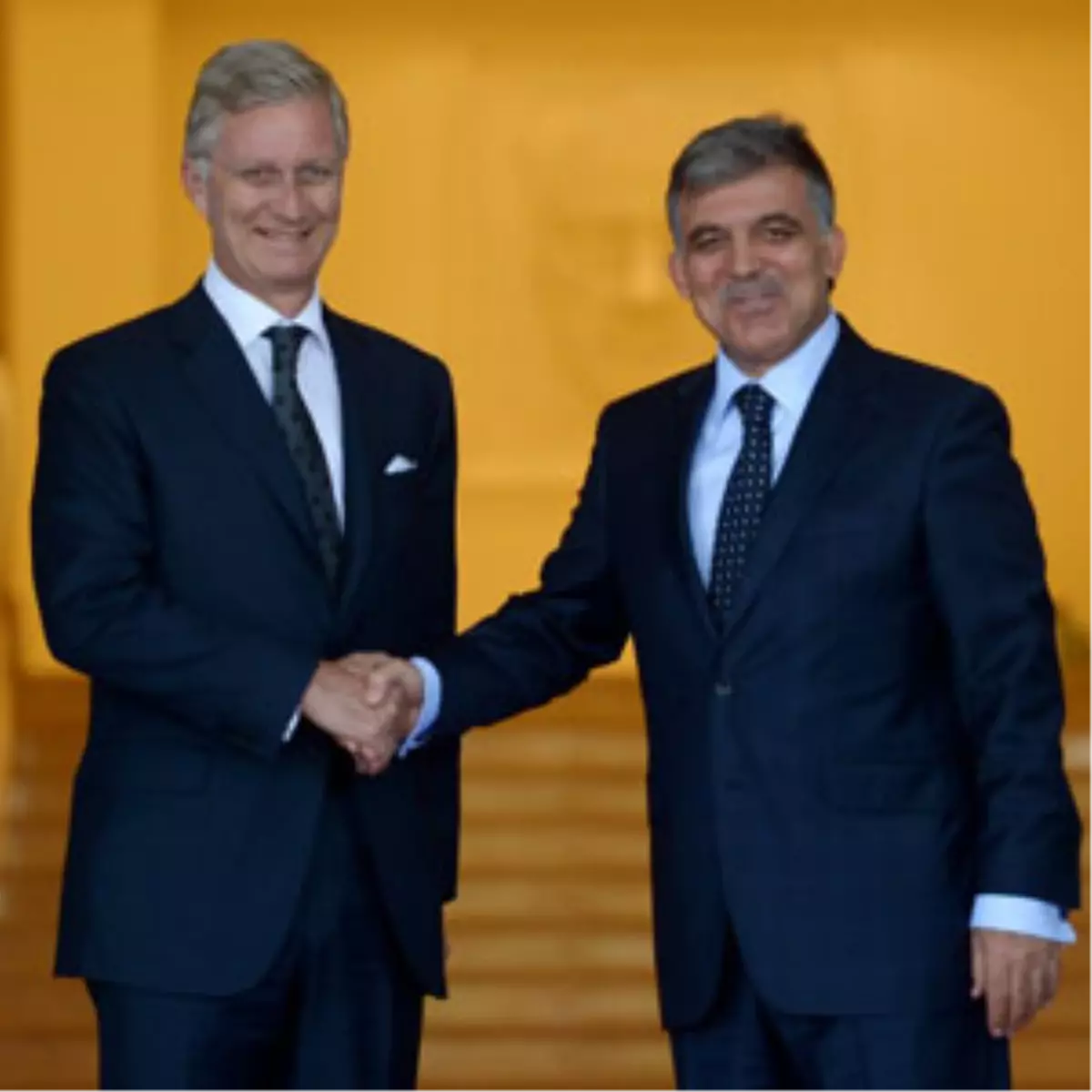 Cumhurbaşkanı Gül, Belçika Veliaht Prensi Philippe\'yi Kabul Etti