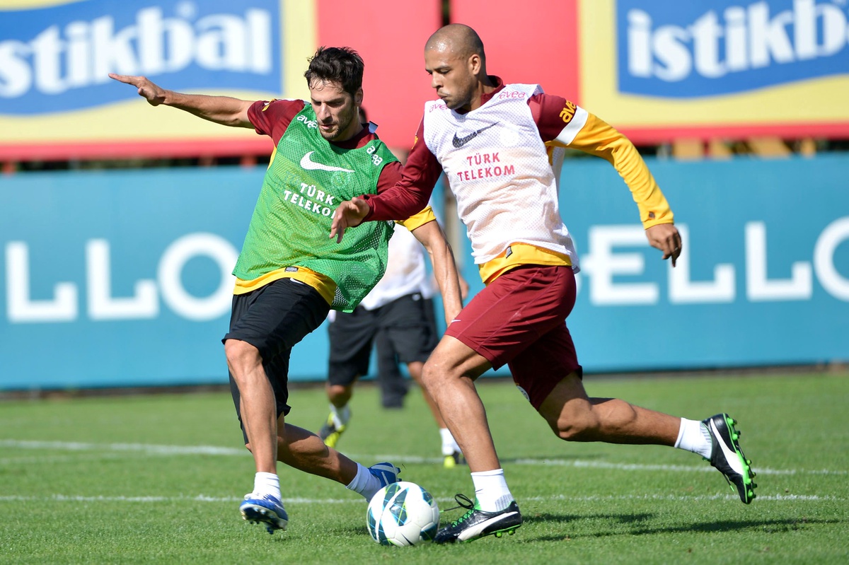Galatasaray Gençlerbirliği Maçı Hazırlıklarını Sürdürdü