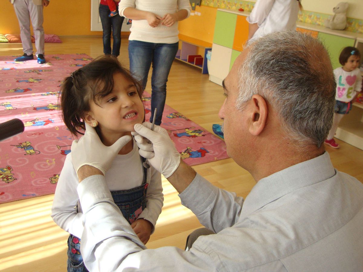 Kreşte Ağız ve Diş Sağlığı Taraması
