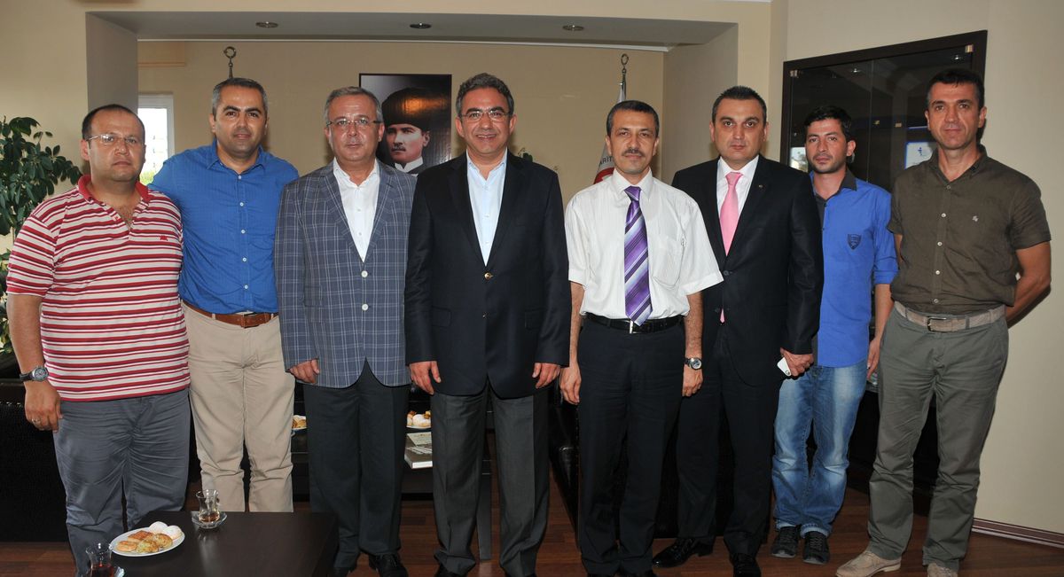 ATSO\'dan Harita ve Kadastro Mühendisleri Odası\'na Ziyaret
