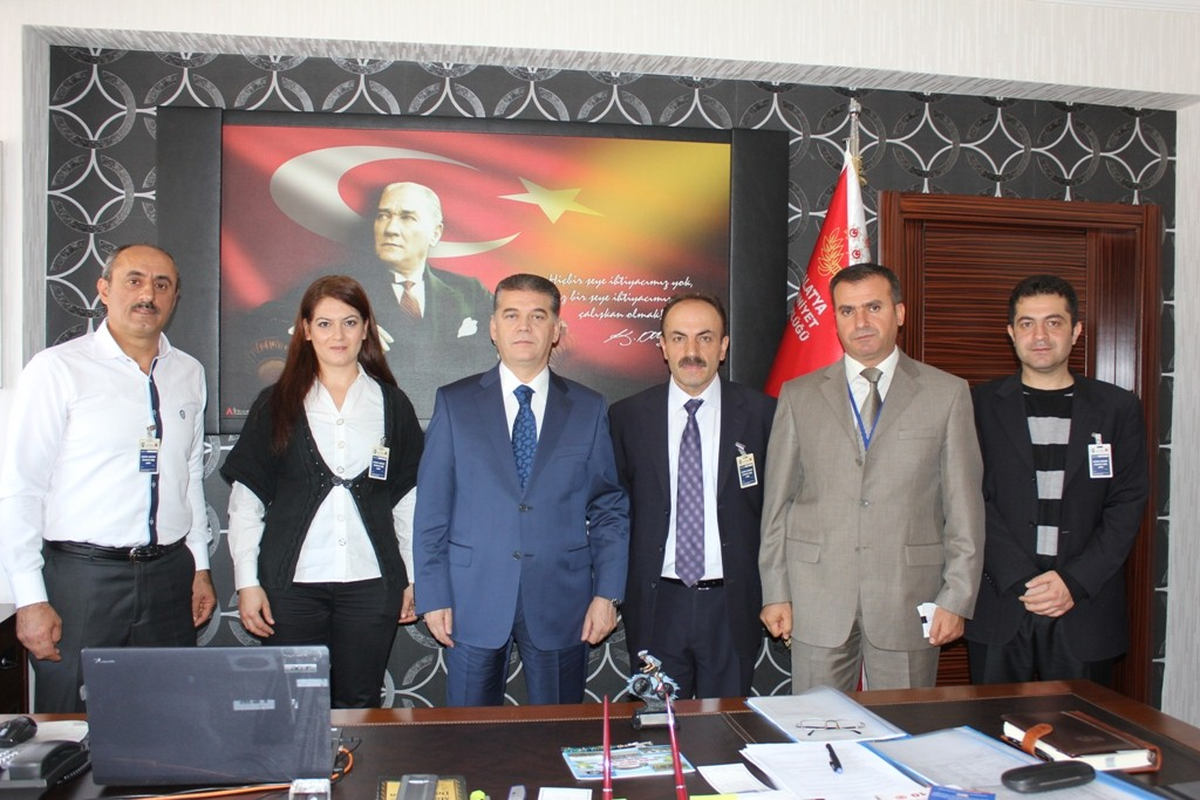 Bisikletçilerden Emniyet Müdürüne Ziyaret