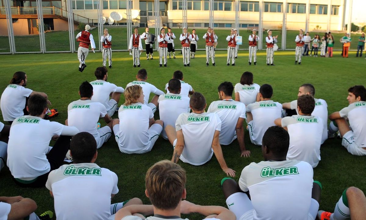 Bursaspor\'dan Neşeli Antrenman