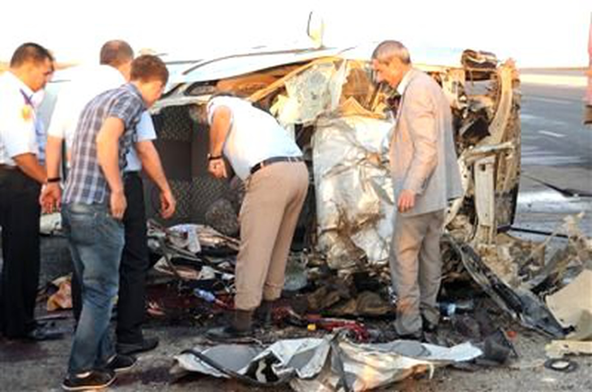 Cizre\'deki Düğün Konvoyundaki Kaza