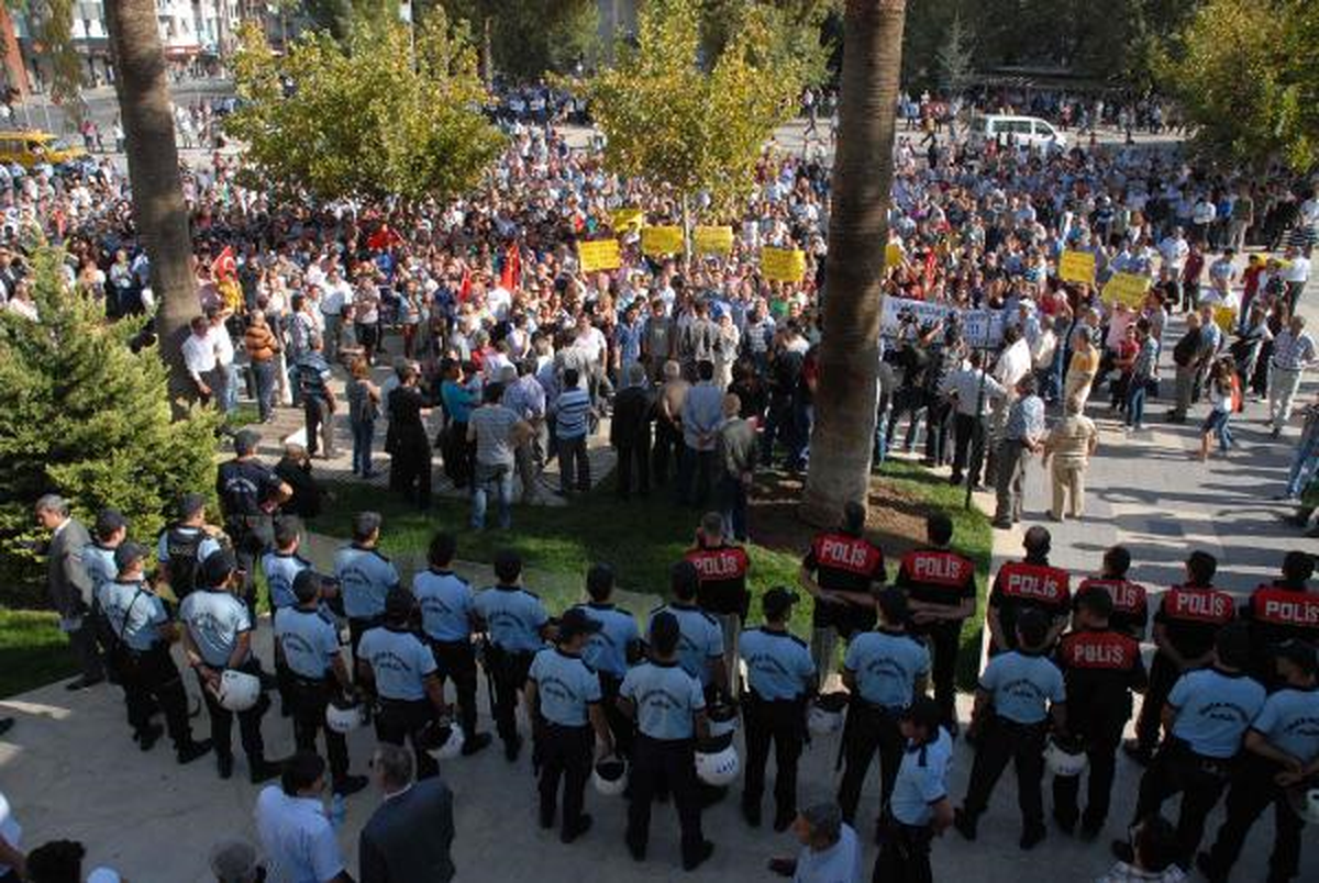Vatandaşlar da Güzergah Eylemi Yaptı
