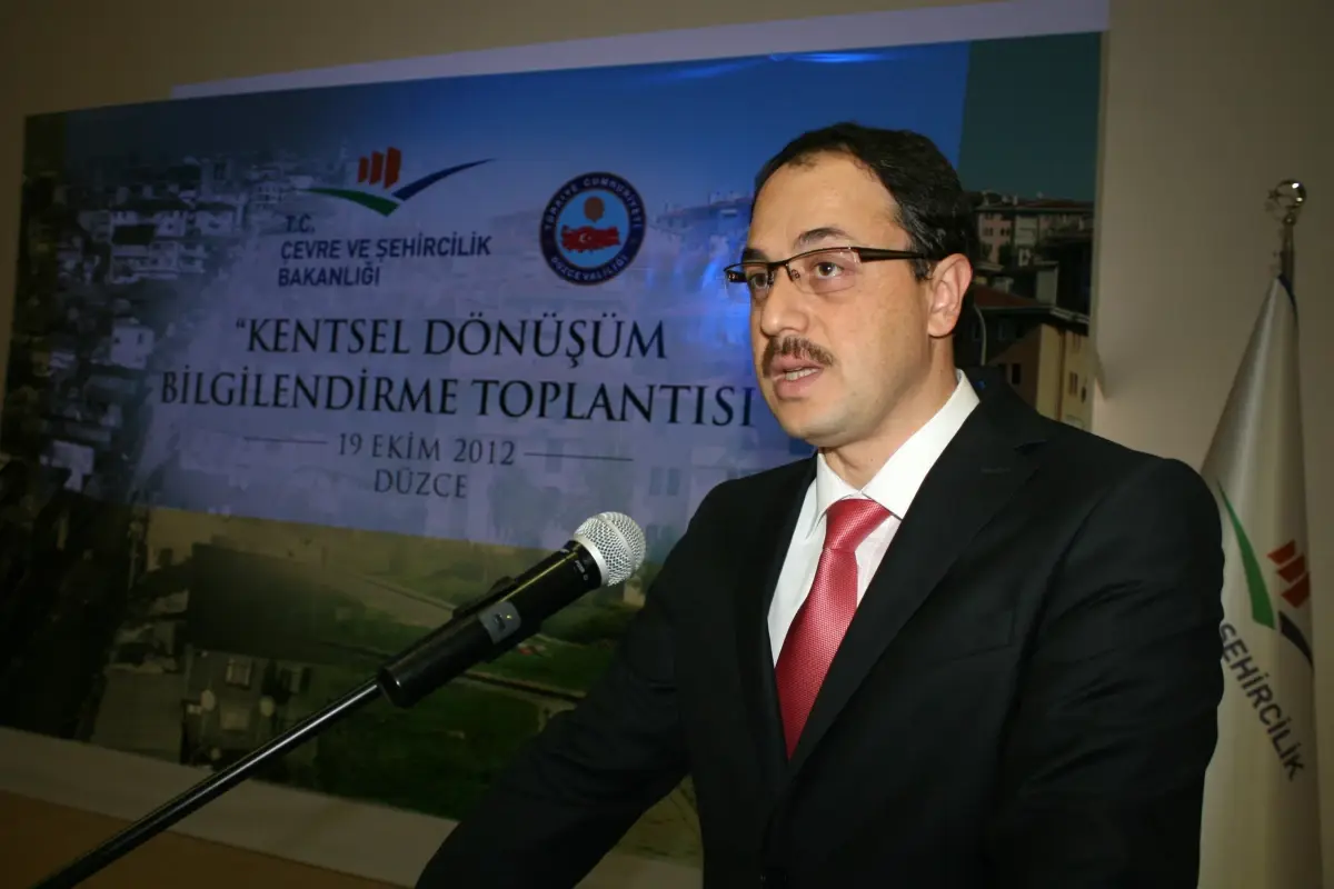 Düzce'de Kentsel Dönüşüm Bilgilendirme Toplantısı