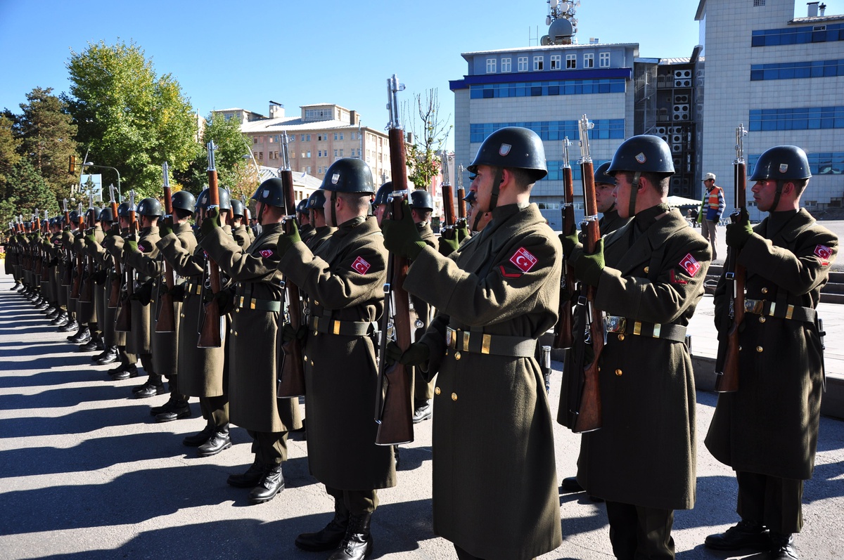 Erzurum\'da Cumhuriyet Bayramı Provası Yapıldı