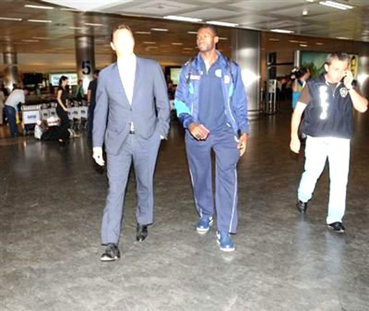 Fenerbahçe Ülkerli Romain Sato İstanbul\'da