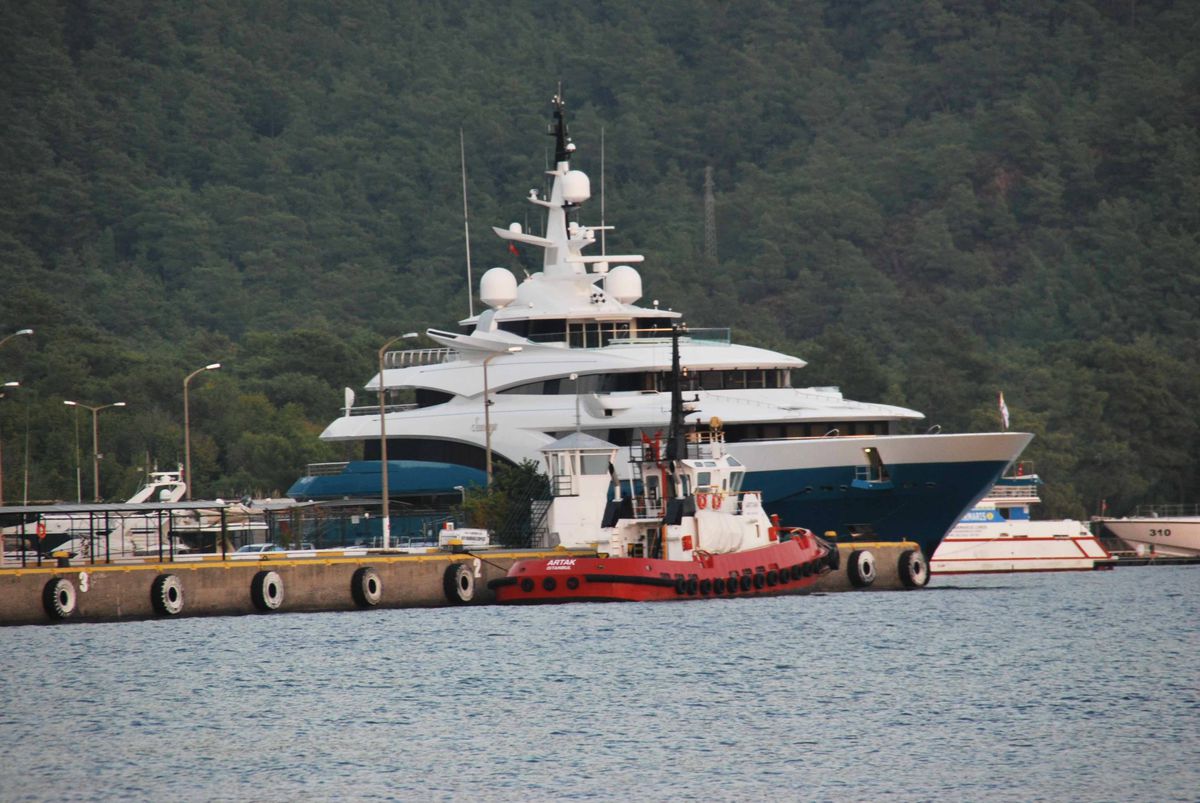 Süper Lüks Yat "Sunrays" Marmaris\'te