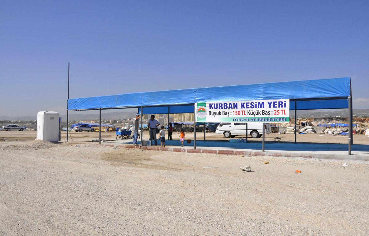 Toroslar\'da Kurban Kesim ve Satış Yerleri Belirlendi