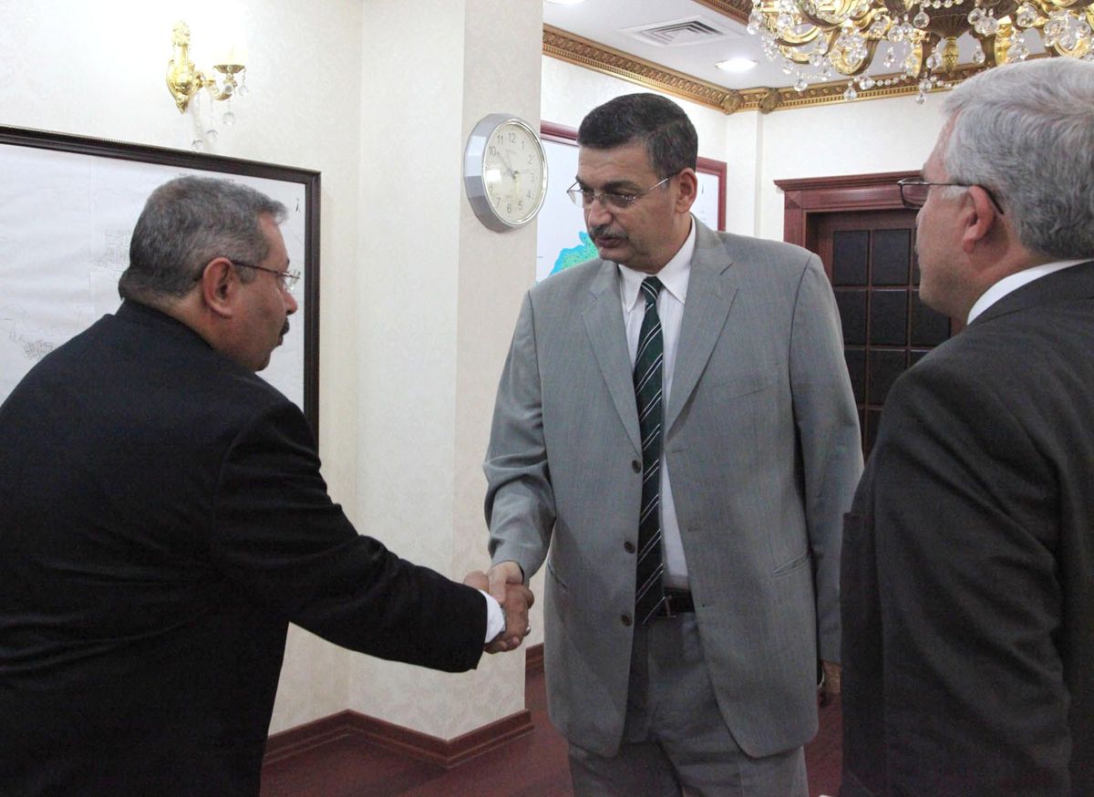 Vali Güvenç PTT Heyetini Kabul Etti