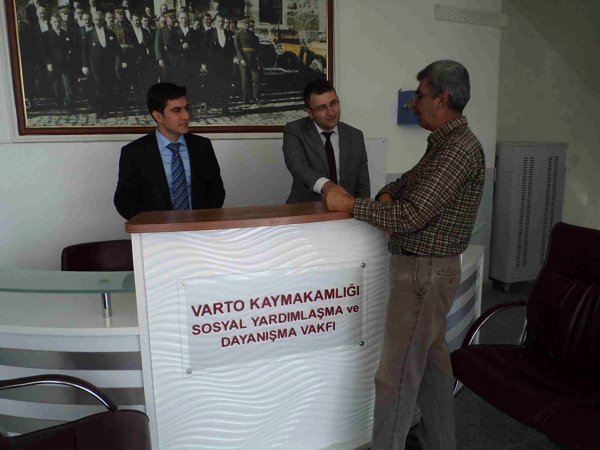 Varto Kaymakamlığı Sydv Başkanlığı İlk Adım Bürosu Kurdu