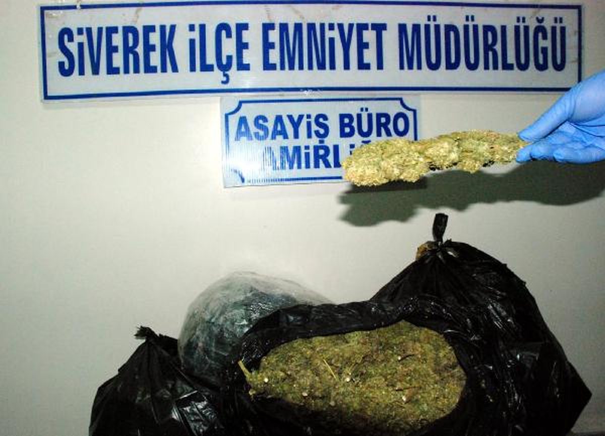 Yolcu Minibüsünde 55 Kilo Esrar Ele Geçirildi